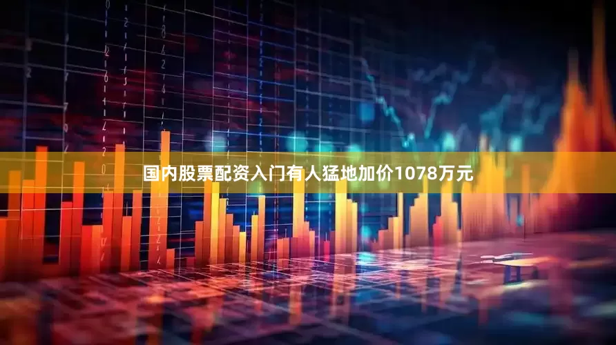 国内股票配资入门有人猛地加价1078万元